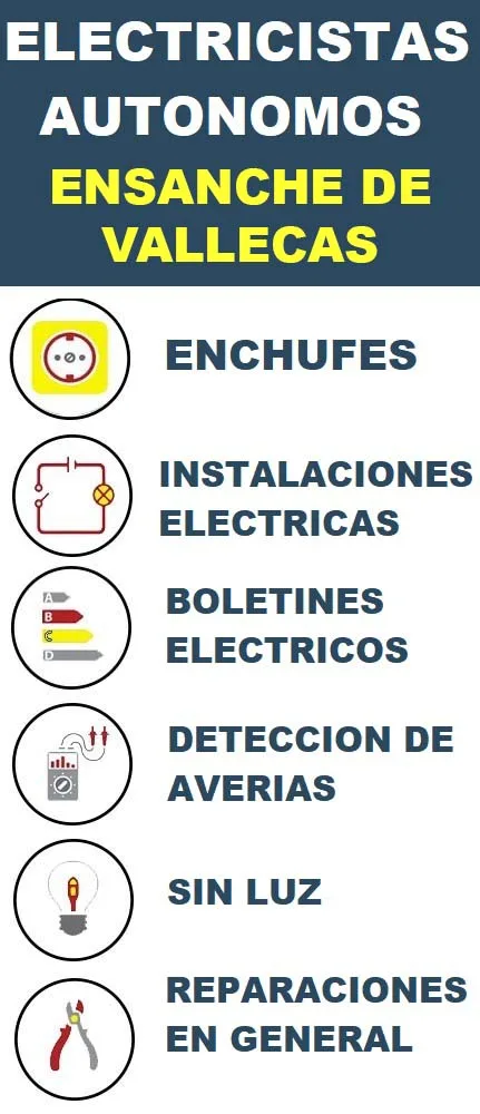 electricistas Ensanche De Vallecas baratos